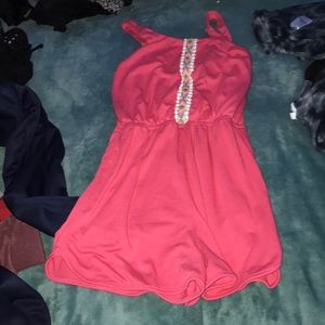 Pink romper
